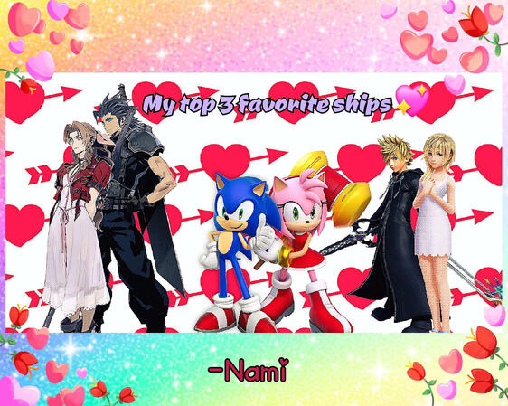 My top 3 fave ships